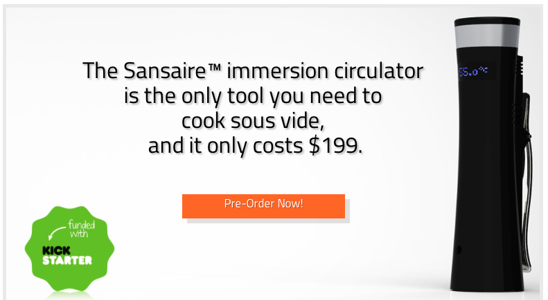 sous–vide machine